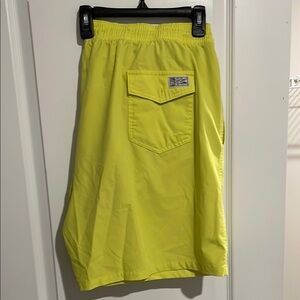 Polo by Ralph Lauren Men's Yellow Swim Trunks